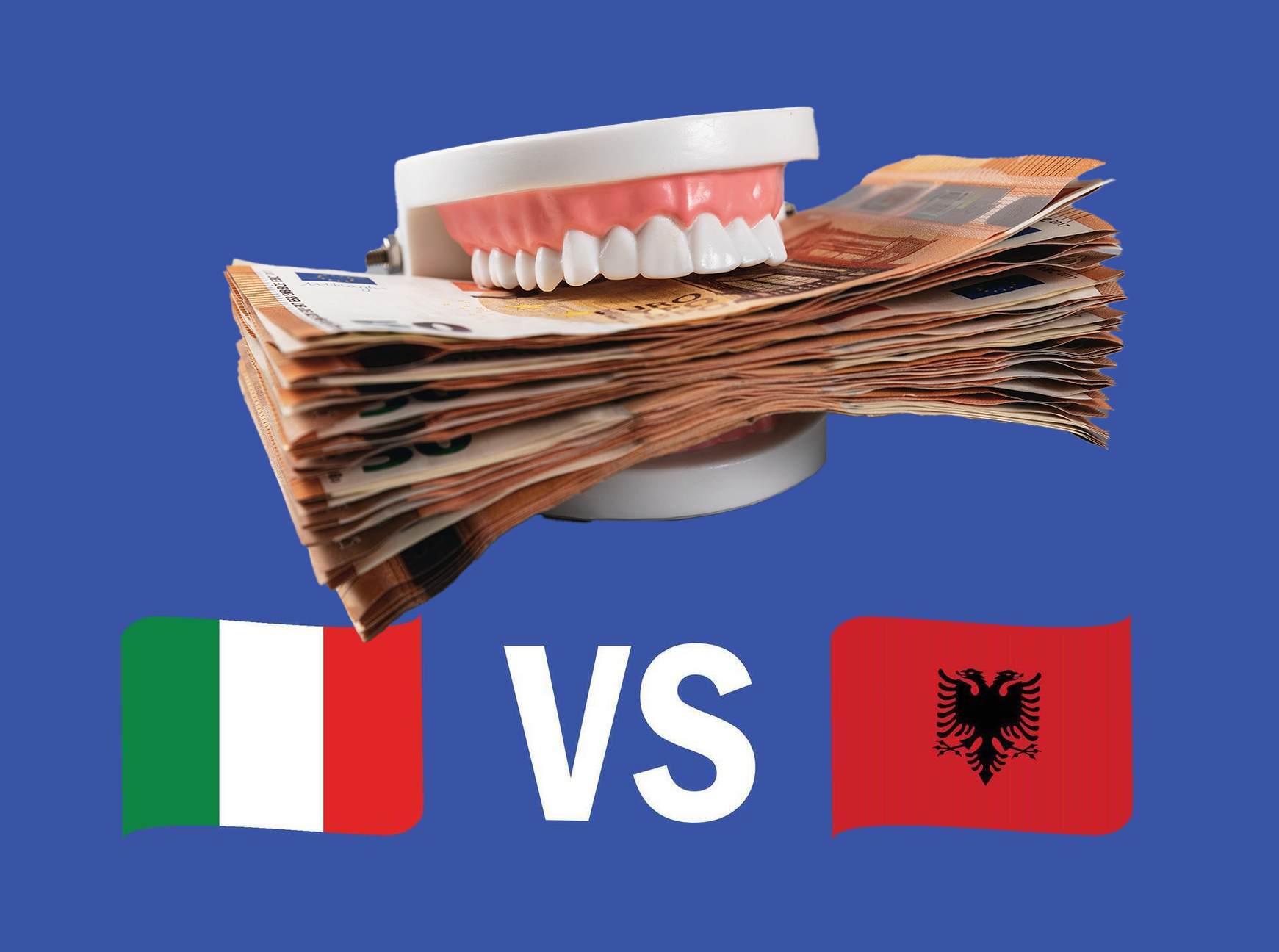 Save thousands of euros on dental work in Albania